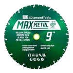 9" Diamond Off Wheel For Handheld Saws, Metal Cutting Blade Rebar, St.... Fixed Price $86.42.