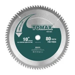 Tomax 10-INCH 80 Tooth Atb Fine Finish Saw Blade With 5/8-INCH Arbor. Fixed Price $53.74.