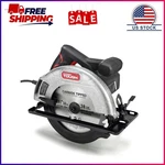 Hyper Tough 12 Amp 7-1/4 Inch Corded Circular Saw With Steel Shoe And Adjustable. Fixed Price $39.35.
