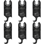 Leiluo 6 Pcs Oscillating Multi Tool Hook Knife Blade For Carpet Roof Shingles.... Fixed Price $15.61.