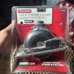 New Craftsman Bolt On 3/8 Trim Saw Attachment 20 Volt Max. Fixed Price $45.00.