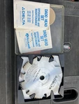 Delta Rockwell 7 Pc. Set Stackable 6" Dado Saw Blades 5/8" Bore Vintage 34-333. Fixed Price $19.99.