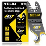 Kelin 6PCS Oscillating Hook Knife Blades, Saw ... Fast Ship. Fixed Price $28.99.