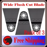 3 Flush Oscillating Multitool Saw Blades For Wood Metal Cutting Diy. Fixed Price $8.99.