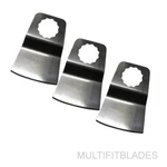 3 X Oscillating Flush Knife Edge Scraper- Fein Supercut, Festool Vecturo Fit. Fixed Price $9.95.