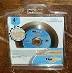 Florcraft 4" Glass Tile Diamond Blade Designed For #709-3979. Fixed Price $14.99.
