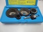 Millers Falls 7-PC Hole Saw Kit No 9377. Fixed Price $25.00.