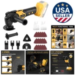 Brushless Cordless Oscillating Tool 23-PIECE Complete Kit For All Projects. Fixed Price $100.19.