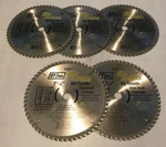 5 Ivy Classic 7-1/4" X 60-TOOTH Thin Kerf Carbide Circular Saw Finish Blades. Fixed Price $54.95.