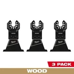 Milwaukee 49-25-1113 Open-lok 2-1/2" Hcs Wood Multi-tool Blades (3 Pk). Fixed Price $19.99.