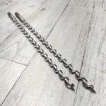 2PC- Irwin 9/16" 18" Wood Auger Bit 5/8" Hex Shank Power Pole Boring Drill Tip. Fixed Price $22.99.