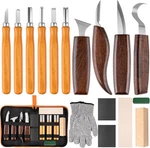 26 1 Carving Tools Kit For Beginners, Complete Woodworking Set Inc. Fixed Price $35.68.