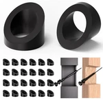 24PACK Black Pvd Technology 33 Beveled Angle Washers For Cable Railing Stair.... Fixed Price $35.74.