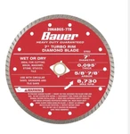Bauer Heavy Duty 7" Turbo Rim Diamond Blade 206ADGS-7TB. Fixed Price $31.99.