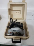 Black And Decker 1/4" Circular Saw 7391 5300 Rpm With Case Works Great. Fixed Price $17.95.