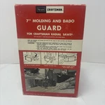 Vintage Sears Craftsman Molding And Dado Guard For Radial Arm Saws 9-29524. Fixed Price $14.99.