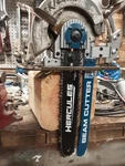 12" Circular Beam Cutter Attachment Chainsaw Bar Blade Tool. Fixed Price $93.00.