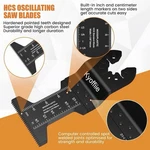 Oscillating Saw Blades 1-3/4" Quick Release Kyoffiie Wood/plastic 100 Pack. Fixed Price $44.99.