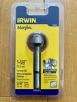 New Irwin Marples Forstner Drill Bit 1-1/8 Inch Wood 1966931 3/8" Shank. Fixed Price $10.00.