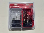 Craftsman CMAM2214 Gold Oxide Drill Bit Set Round Shank Pc - New Sealed. Fixed Price $19.99.