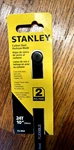 Stanley 15-904 Steel Hacksaw Blade, 10" 2 Pack. Fixed Price $9.00.