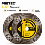 2PACK 4.5" Diamond Saw Blade Tile Porcelain Granite Marble Wet Dry Angle Grinder. Fixed Price $19.99.