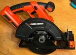 Black And Decker 24V Cordless 6-1/2" Circular Saw BDCS2406 No Battery Untested. Fixed Price $15.00.