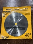 Dewalt DW9053 5-3/8", Cordless Saw Blade For Paneling/vinyl Siding, 78 Teeth. Fixed Price $7.50.