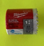 Milwaukee Bi-metal Hole Saw 1-3/4 (44MM) Bit 49-56-9621. Fixed Price $14.95.