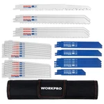 Workpro 32-PIECE Reciprocating Saw Pcs Metal/wood Blade, Assorted. Fixed Price $41.99.