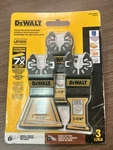 Dewalt 3-PACK Multiple Materials Oscillating Tool Blade DWA423SET- New. Fixed Price $18.44.