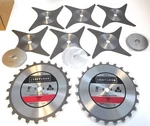 Craftsman 37666 8" Stacked Dado Saw Set 24 Tooth Chippers & Shims. Fixed Price $75.00.