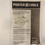 Porter-cable 20 Volt Max Lithium-ion 5 1/2 In 144 Mm Circular Saw Pcc 661. Fixed Price $14.97.