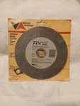 Vintage 1988 Vermont American 7" To 7-1/4 Metal Cut-off Wheel Abrasive Blade. Fixed Price $25.00.