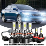 For Toyota Corolla 2009 2010 2011 2012 2013 6X Led Headlight Hi/lo+fog Set. Fixed Price $43.99.