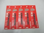 (5) Vermont American 1/4" Bimetal Hole Saw Pilot Drill 18506. Fixed Price $20.00.