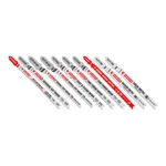 New Freud Diablo DJT10S Piece Wood & Metal Jig Saw Blade Set With Case. Fixed Price $12.99.