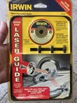 Irwin Tools Miter Saw Laser Guide #3061001 W/case. Fixed Price $35.00.