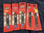 Vermont American Reciprocating Blade, #30108, Five Pack. Fixed Price $6.50.