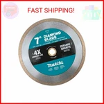 Makita B-69571 7" Diamond Blade, Continuous Rim, General Purpose. Fixed Price $42.67.