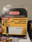 D60 Oregon Chainsaw Nob. Fixed Price $19.95.