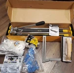 Qep 20" Tile Cutter W/ Various Spacers & Tools For Porcelain Ceramic Rip Dia. Fixed Price $39.95.