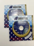 2 New Shdiatool Diamond Cutting Discs Grinder Wheel Saw Blade 4.5. 115MM. Fixed Price $12.00.