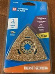 Imperial Blades Starlock 3-1/8" Triangle Carbide Grit Oscillating Grind. Fixed Price $11.96.