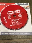 Freud Diablo D0654NA 6-1/2 In. X Tooth Medium Aluminum Cutting Saw Blade New. Fixed Price $34.99.