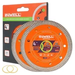 Inwell 4.5 Inch Diamond Saw Blade, Pack Mesh Turbo Cutting 4-1/2. Fixed Price $10.83.