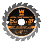 3-3/8 In. 20-TOOTH Professional Woodworking Saw Blade For Compact And Mini Circu. Fixed Price $11.45.
