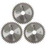 3 Pack High Precision 4-1/2" 40T Alloy Steel Cutting Basic With 7/8 Inch Arbor. Fixed Price $12.18.