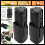 2-PACK 12V 3500MAH Rechargeable Replacement Battery For Craftsman Nextec 9-11221. Fixed Price $77.39.