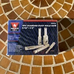New 5PC Diamond Dust Hole Saw 5/32 1/2" Glass Marble Tile Cutting Tools 00823A. Fixed Price $11.91.